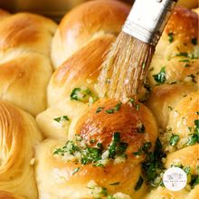 Load image into Gallery viewer, Garlic Toum Knot Bread