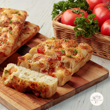 Load image into Gallery viewer, Spicy Tomato &amp; Herb Focaccia