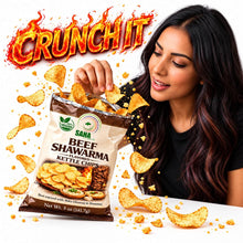 Load image into Gallery viewer, Vegan Beef Shawarma Kettle Chips - Single Bag