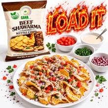 Load image into Gallery viewer, Vegan Beef Shawarma Kettle Chips - Single Bag