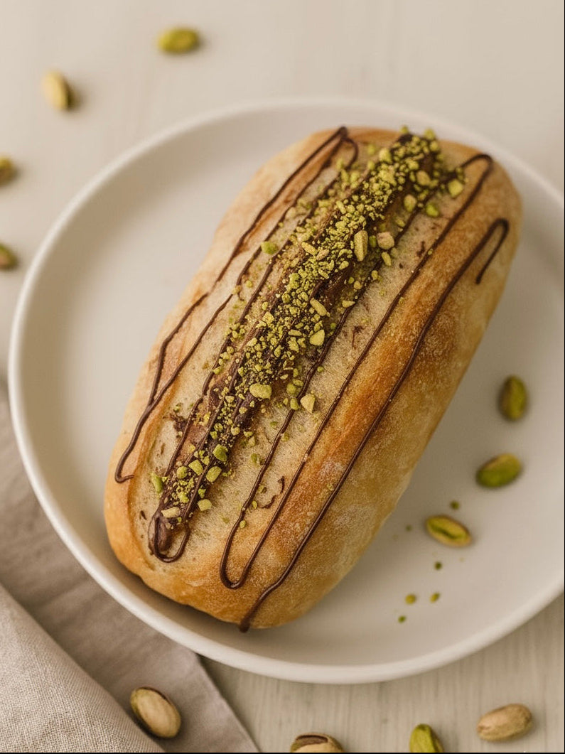 Dubai Chocolate Pistachio Loaf